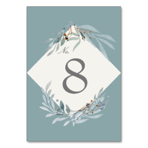 Gentle Botanics Table Card Tischnummer