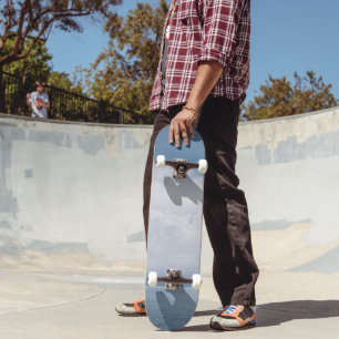 Gentle Cloudy Ocean Breeze 1 Skateboard