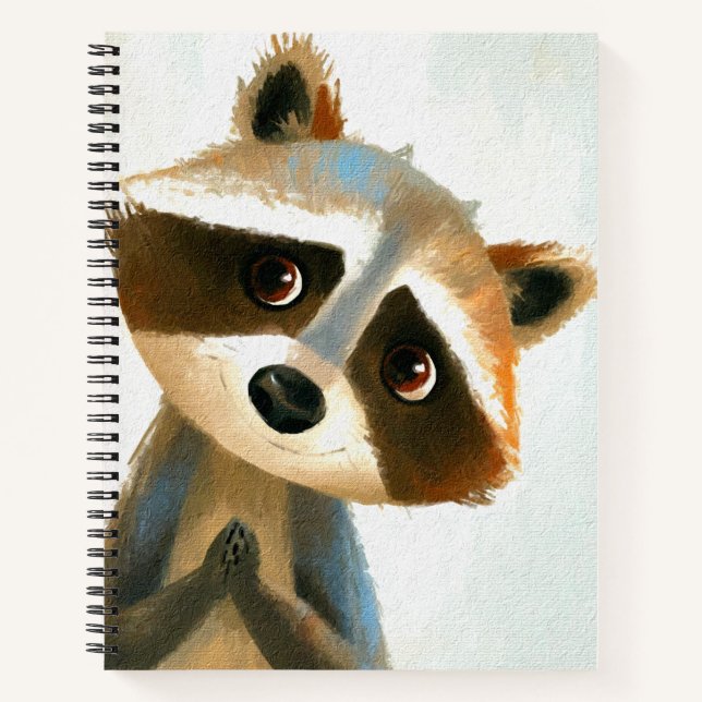Gentle Forest Friend Notizbuch (Vorderseite)