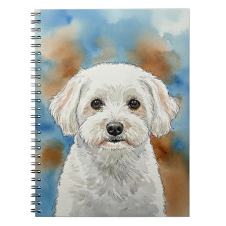 Gentle Friend Poodle Notebook Notizblock