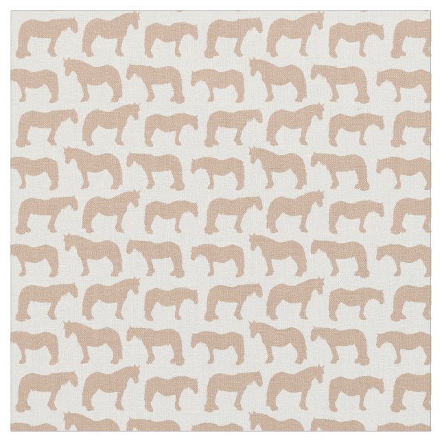 Gentle Giants Fabric (anpassbare Pferdefarbe) Stoff (Nahaufnahme)