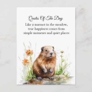 Gentle Guardian of the Meadow Postkarte