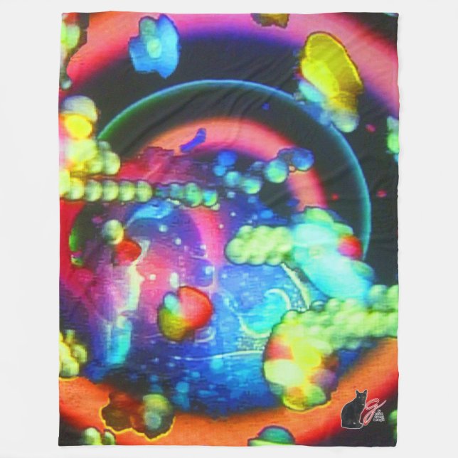 Gentle Gyre Fleece Blanket (Vorderseite)