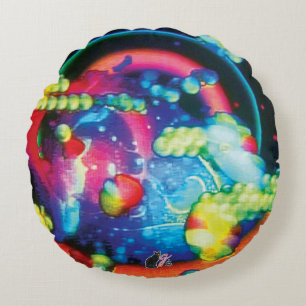 Gentle Gyre Rundes Kissen