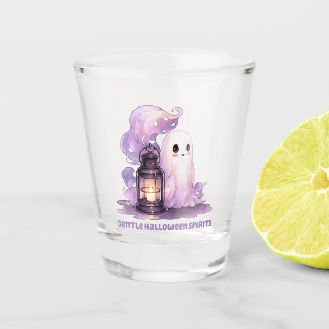 Gentle Halloween Spirits Schnapsglas (Vorderseite)