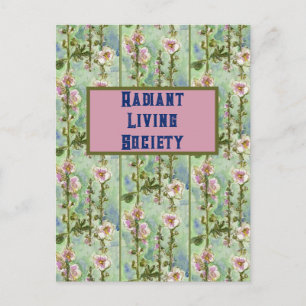 Gentle Mallow Radiant Living Postkarte