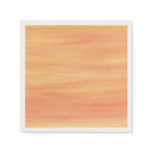 Gentle Orange Yellow Blended Paper Napkins