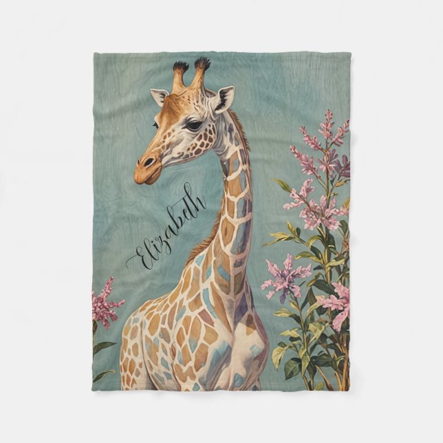 Gentle Riant Personalisiert Fleecedecke (Vorderseite)