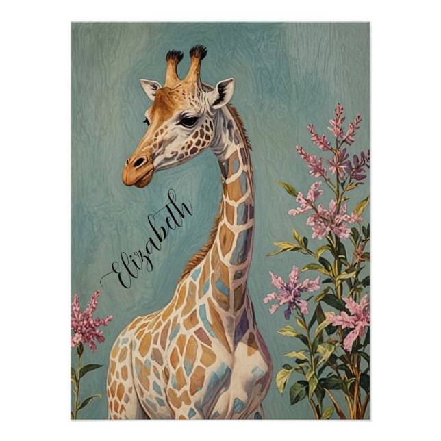 Gentle Riant Personalisiert Poster (Vorderseite)