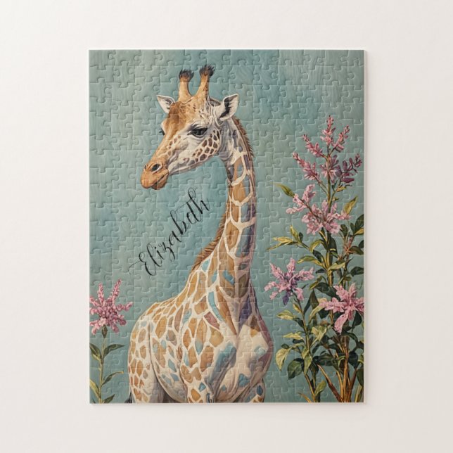 Gentle Riant Personalisiert Puzzle (Vertikal)