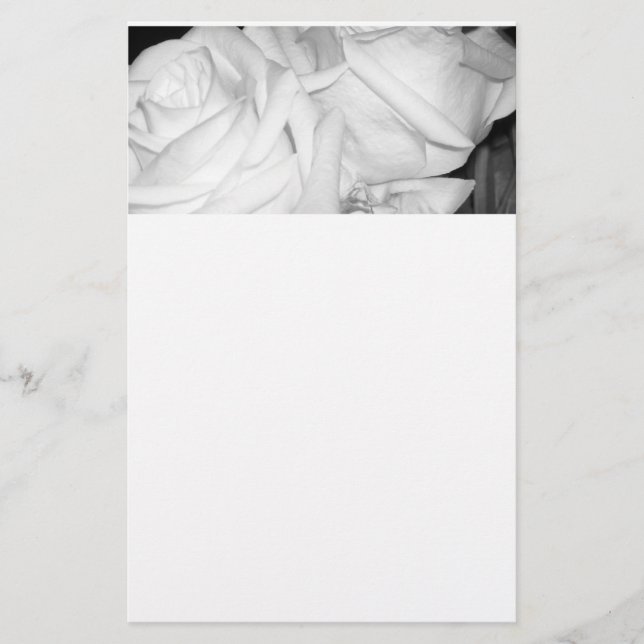 Gentle Rose Briefpapier (Vorderseite)