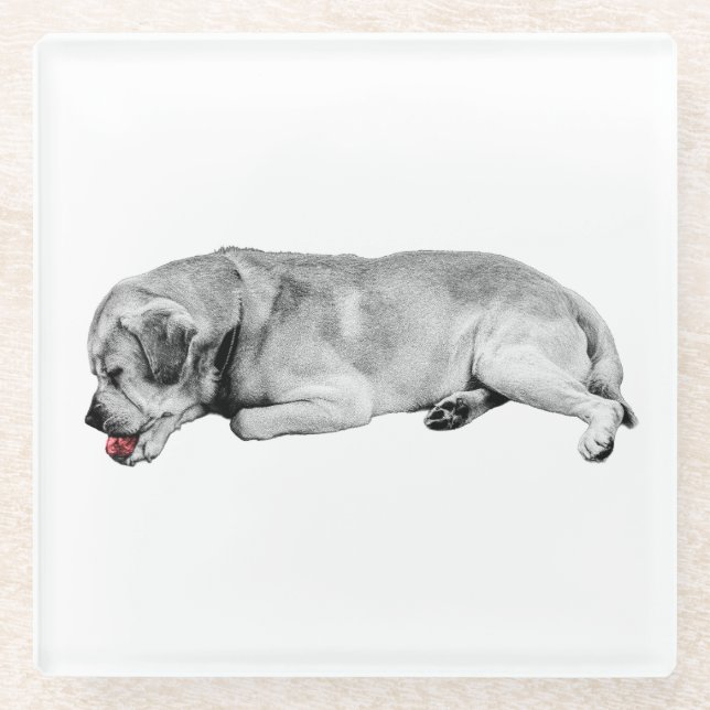 Gentle Sip, Tiny Spark Glasuntersetzer (Vorderseite)