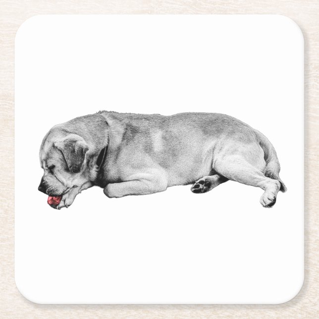 Gentle Sip, Tiny Spark Rechteckiger Pappuntersetzer (Vorderseite)