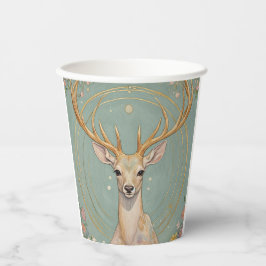 Gentle Spirit: Ein Hirsch Pappbecher