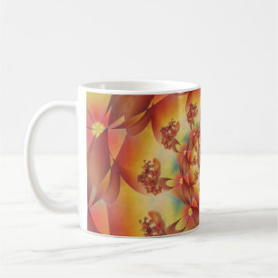 Gentle Summer Spiral Fraktal Kaffeetasse