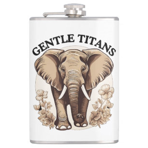 Gentle Titans Flachmann