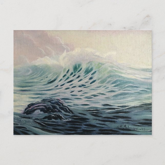 Gentle Wave of Appreciation Postcard Postkarte (Vorderseite)