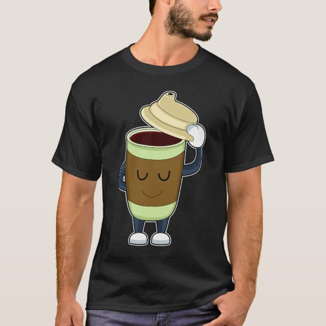 Gentleman Coffee to go T-Shirt (Vorderseite)