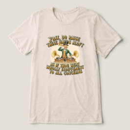 Gentleman DJ ‘Hand in the air’ Steampunk Party Tri-Blend Shirt