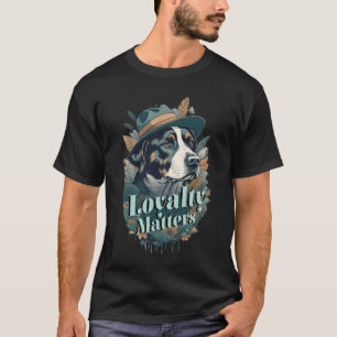 Gentleman Dog eine Feier der Loyalität und der Fre T-Shirt