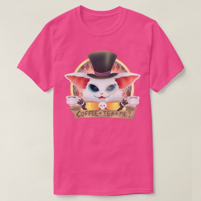 Gentleman Fluff Coffee Tee oder ich (Design vorne)