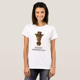 Gentleman Giraffe - Das hochausgeklügelte T-Shirt