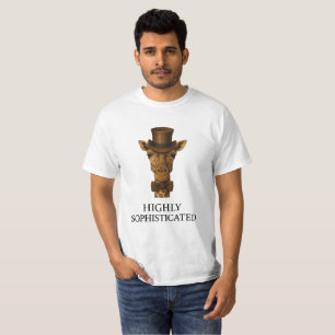 Gentleman Giraffe - Das hochausgeklügelte T-Shirt
