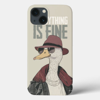 Gentleman Goose: Retro "Everything is Fine" Art Ca Case-Mate iPhone Hülle