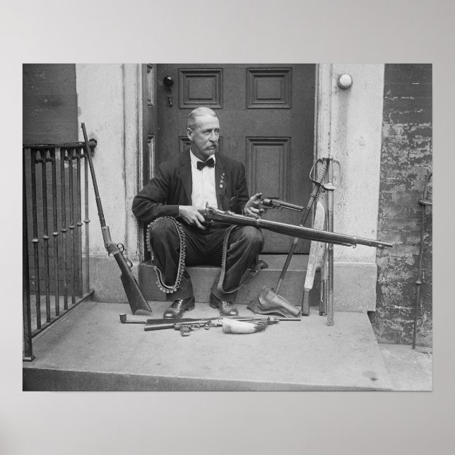 Gentleman Gunslinger, 1927 Vintages Foto Poster (Vorne)