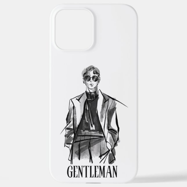 Gentleman iPhone Hülle (Rückseite)