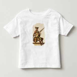 Gentleman Playing Angelica, Fashion plate, c.1 Kleinkind T-shirt