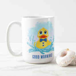 Gentleman Rubber Duck Coffee Tasse