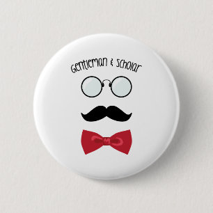 Gentleman & Scholar Button