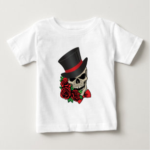 Gentleman Skull Baby T-shirt