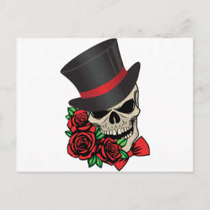 Gentleman Skull Postkarte