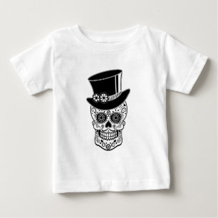 Gentleman Sugar Skull-01 Baby T-shirt