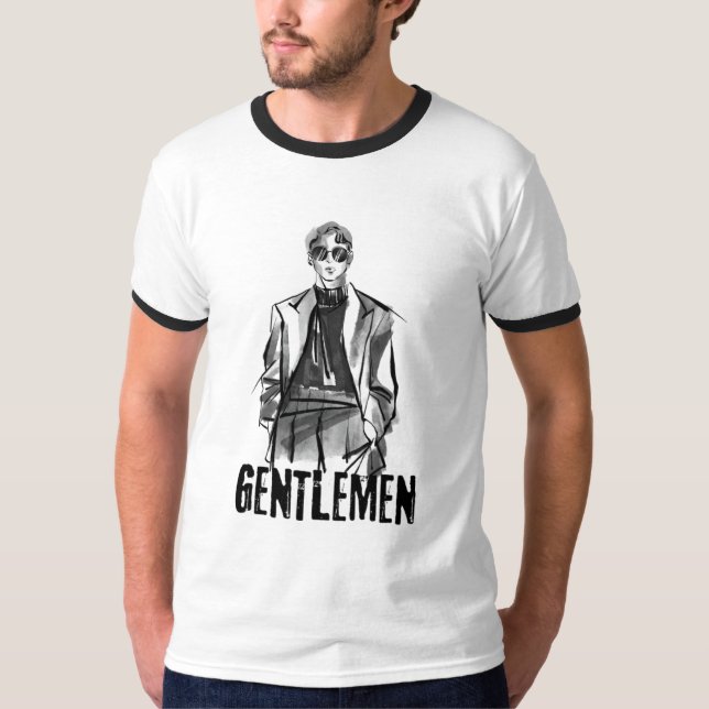 Gentleman T - Shirt (Vorderseite)