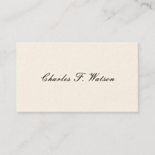 Gentleman's Viktorianische Calling Cards Telefonnummerkarte