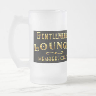 Gentlemen's Lounge Mattglas Bierglas