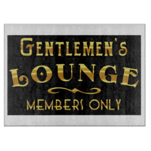 Gentlemen's Lounge Schneidebrett