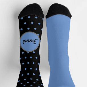 Gentlemen's Personalisierte Polka Dot Mismatch Soc Socken
