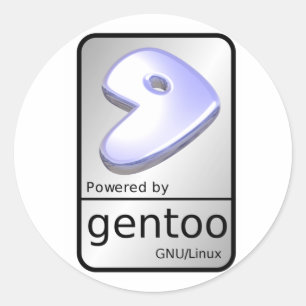 Gentoo Linux Aufkleber