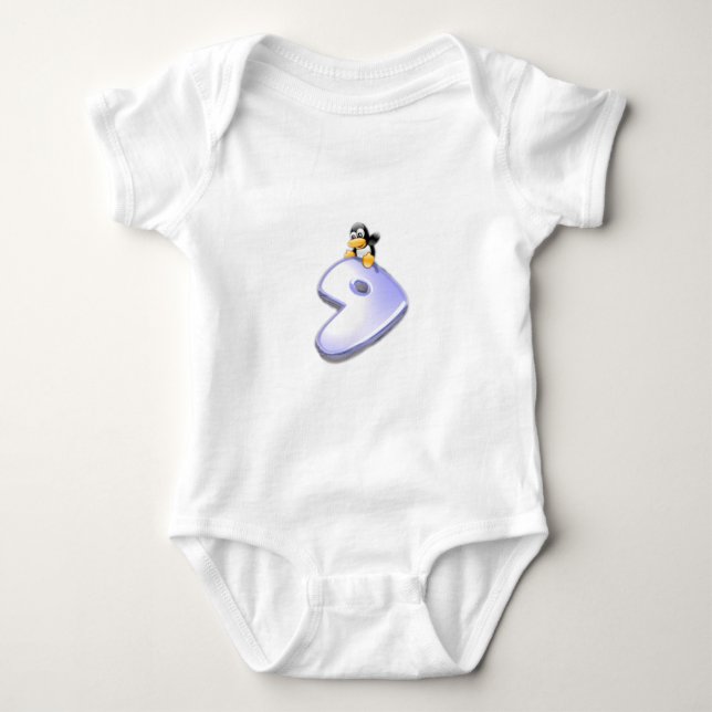 Gentoo Linux Baby Strampler (Vorderseite)