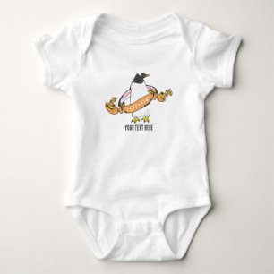 Gentoo Pinguin Japanisch schreiben Kanji Baby Strampler