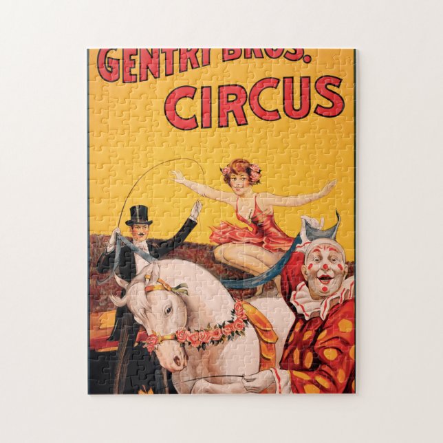 Gentry Bros. Zirkus Puzzle (Vertikal)