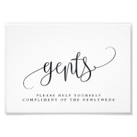 Gents Wedding Bad Sign Wählen Sie Ihre Größe