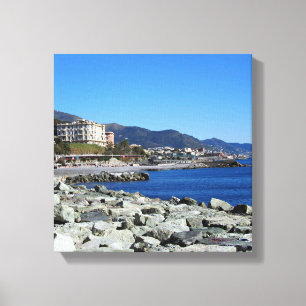 Genua-Küste Leinwanddruck