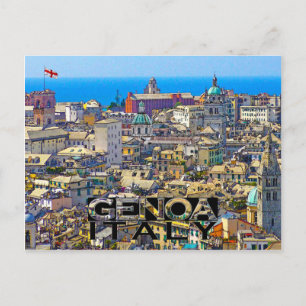 Genua Postkarte