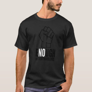 Genug Keine Stopp-Gun-Gewalt Fausttrage Orange Ant T-Shirt