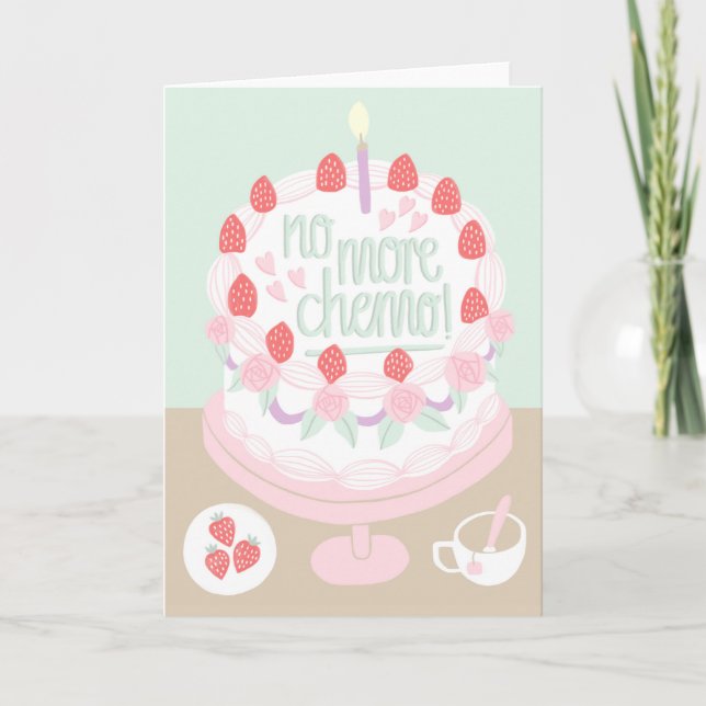 Genügen Sie Krebsförderungsmotivation pink Karte (Vorderseite)